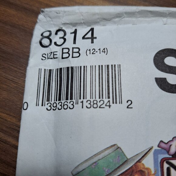 VTG Simplicity Pattern #8314 Daisy Kingdom Dress 1993 UNCUT Sz BB 12-14 - Picture 2 of 8